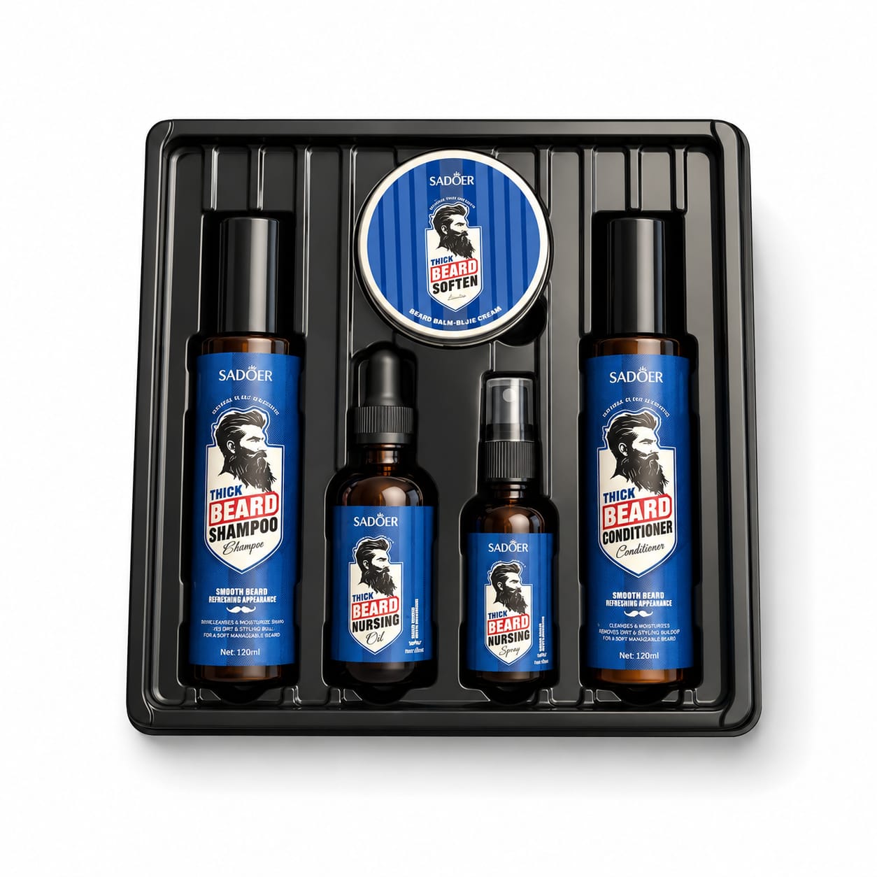 KIT CRESCIMENTO E CUIDADOS DE BARBA